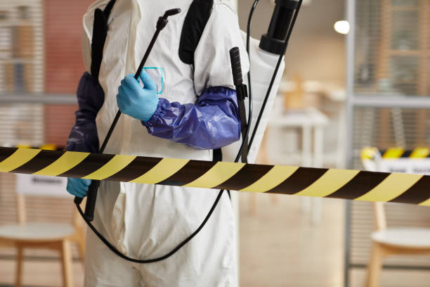 Professional Biohazard technician working in Tabor, IA